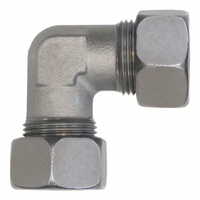 BRENNAN INDUSTRIES D2500 Series Flareless Bite-Type Steel Compression Elbow - Flareless Bite-Type Steel Compression Fittings