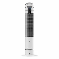 Oscillating tower fan for industrial cooling and facility ventilation. Provides consistent airflow to improve air circulation in workshops, warehouses, and manufacturing plants