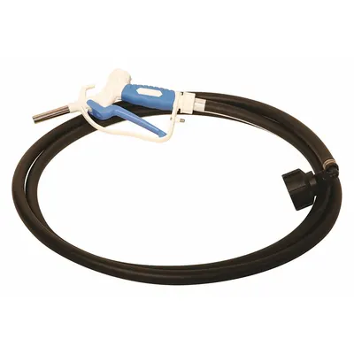LIQUIDYNAMICS INC. Discharge Hose Kit: 3/4 in FNPT, 2 in FNPT, 12 ft Hose Lg - Drum Pump Discharge Hose Kits