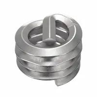 Screw-locking tanged helical insert for repairing or reinforcing #8-32 coarse threads in metal substrates. Made from 18-8 stainless steel with dry film lubricant finish, tensile strength 200,000 to 250,000 psi. Right-hand thread, requires STI tap size #8-32. Supplied in a 1,000-piece pack