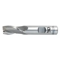 OSG Square End Mill: High Speed Steel, TiCN Coated, 2 Flute, 15/16" Mill Dia, 1-1/2" LOC, 3-5/8" OAL (MPN 5733008)