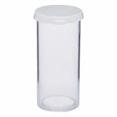 APPROVED VENDOR Vial with Cap, Sample, Polystyrene, 44.36 mL, 36.5 mm Body Dia, Non-Sterile, Round, VIAL-12C