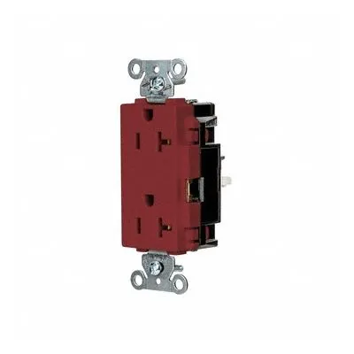 HUBBELL DR20STR Decorator Duplex Receptacle - General Purpose Receptacles