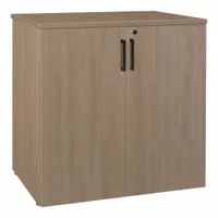 REGENCY Storage Cabinet: Noble Oak, Laminate/Melamine, 35 in Overall Ht, 35 in Overall Wd, 2 Shelves (MPN LSC3535NO)