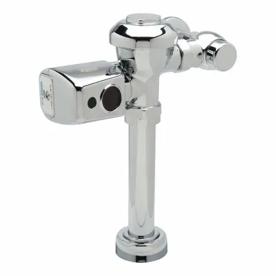 ZURN Automatic Flush Valve: ZER, 1.28 gpf Gallons per Flush, Battery, 11 1/2 in Rough-In - Urinal Automatic Flush Valves