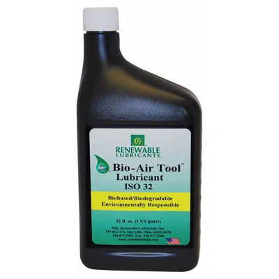 RENEWABLE LUBRICANTS Air Tool Oil: Synthetic - Air Tool Lubricants
