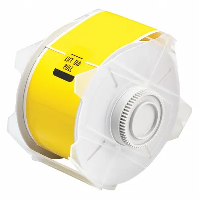 BRADY Continuous Label Stock: 2 1/4 in x 100 ft - Brady Thermal Transfer Continuous Label Rolls