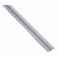 This 7-foot-long gray nylon brush astragal uses screw-in mounting for secure attachment. The brush seal provides flexible contact to block drafts, dust, and light at door meeting stiles or bottom edges. Suitable for high-traffic commercial and industrial door applications