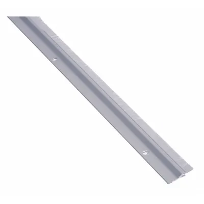 NATIONAL GUARD 9600A-84" Screw-In Mounting Nylon Brush Door Astragal, Gray, 7 ft - Door Astragals & Meeting Stiles