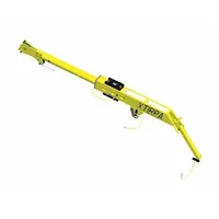This yellow, powder-coated aluminum davit arm is an upper arm mast component for the MSA XTIRPA Manhole Guard System. It provides a 3,664 lb tensile strength for confined space entry applications such as manholes, tanks, and vaults