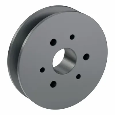 OEM Cast-Iron Wedge V-Belt Pulley - Bushed-Bore Cast-Iron Wedge V-Belt Pulleys