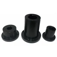 Inch-sized split taper bushing with 3/4 in per ft taper. Bore diameter 3-1/4 in, bolt circle diameter 4.63 in. Used for mounting components such as pulleys, sprockets, or couplings onto shafts in power transmission applications