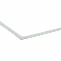 OEM replacement door gasket for Frigidaire refrigerators and freezers. Seals the door to prevent cold air loss and maintain internal temperature. Used in commercial and industrial refrigeration applications requiring proper door closure and energy efficiency