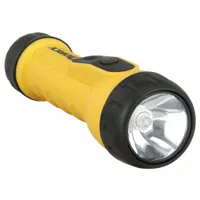 Flashlight: 35 lm, 168 hr Run Time at Max. Brightness, 74 m Max Beam, 1 Light Output, Body