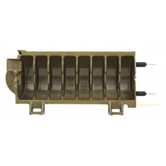This WHIRLPOOL ice maker modular part is used in automatic ice-making systems of refrigerators and freezers. It forms and releases ice cubes during the ice-making cycle. Compatible with select Whirlpool models.