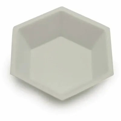 HEATHROW SCIENTIFIC Weighing Boat: Sterile, Polystyrene, 46 mL Capacity, Hexagon - Weighing Boats & Papers