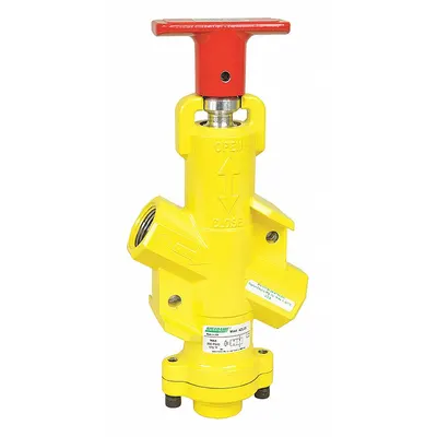 SPEEDAIRE Air Line Lockout Valve: 1 in NPT, 1 in NPT Outlet Size, 300 psi Max Op Pressure - Speedaire Compressed Air Line Lockout Valves