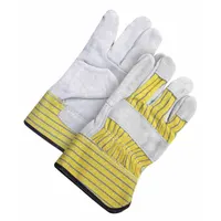 BDG Leather Gloves: Universal, Cowhide, Std, Glove, Full Finger, Leather Palm Leather Coverage, 1 PR (MPN 30-1-W10ELW)