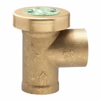 WATTS Vacuum Breaker: FNPT x FNPT, 1 1/4 in Pipe Size, For Water Media, Brass, 33°F – 180°F, Female (MPN 1-1/4 188A)