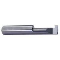 This right-hand grooving tool has a 3 in overall length and is designed for precision grooving, slotting, and recessing operations on CNC lathes and turning centers. It is suitable for general metalworking applications requiring accurate groove dimensions