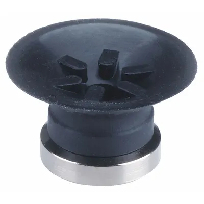 SMC Vacuum Pad: Flat with Ribs, w/o Adapter, 20 mm Pad Dia, Urethane Rubber - Flat Type with Ribs Automotive & Industrial Vacuum Pads