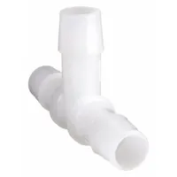 Barbed Tee: 5/16 in ID x 5/16 in ID x 5/16 in ID size, Barbed x Barbed x Barbed, 10 PK (MPN T0-5WP)