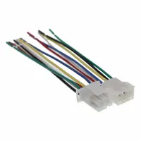 SPEED WIRING PRODUCTS Connector System: TE Connectivity, MATE-N-LOK, 6 Poles, 6 in Wire Lead Lg (MPN HD-06-0606)