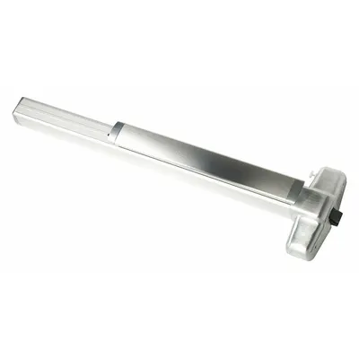 VON DUPRIN ELRX99EO 3 26D Rim Exit Device, Touchbar, Chrome, 3 ft Max Door Width - Rim Push Bars