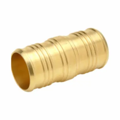 ZURN QQC74GX Crimp-On Brass Barbed Tube Fitting - Crimp-On Brass Barbed Tube Fittings