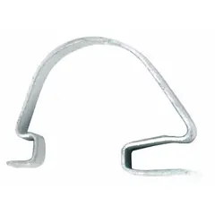 OEM replacement clip for Whirlpool washing machines and dryers. Used to secure panels or components within the appliance.