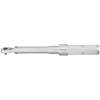 PROTO Micrometer Torque Wrench: Inch-Pound, 1/4 in Drive Size, 40 in-lb to 200 in-lb, Std (MPN J6062C)