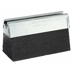 This pipe support block features a steel support and a polyethylene base measuring 10.375 in L x 4.75 in W, with an overall length of 10.38 in. Rated for a 50 lb load capacity, it is used to secure and support piping on strut channel systems in industrial and commercial installations.