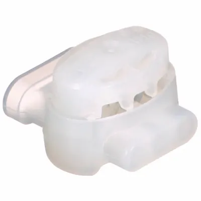 3M Insulation Displacement Connector: 3 Ports, White, 22 AWG – 14 AWG Run Size Range - Pigtail Butt Splice Wire Connectors