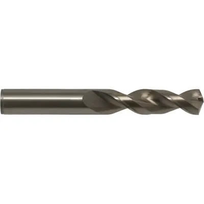 CLEVELAND Screw Machine Drill Bit: #2, 135° Split Point, Straw/Bronze Cobalt - Cobalt Screw-Machine Length Drill Bits for Deep Hole-Drilling