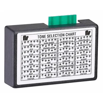 FEDERAL SIGNAL Tone Module: SelecTone, Plastic, Black - Accessories for Audible Alarms