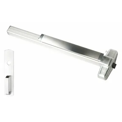 VON DUPRIN 99NL 4 26D Rim Exit Device with Night Latch - Rim Push Bars
