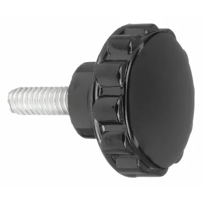 DAVIES Fluted Knob with Threaded Stud - Fluted Knobs with Threaded Stud