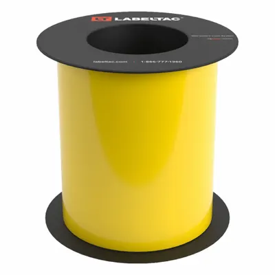 CREATIVE SAFETY SUPPLY LabelTac Thermal Transfer Continuous Label Roll - LabelTac Thermal Transfer Continuous Label Rolls