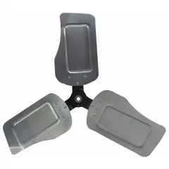 This replacement propeller is designed for use with HVAC and refrigeration equipment. It is a direct-fit component intended to maintain airflow in commercial refrigeration and air conditioning systems, supporting efficient heat exchange and system performance.