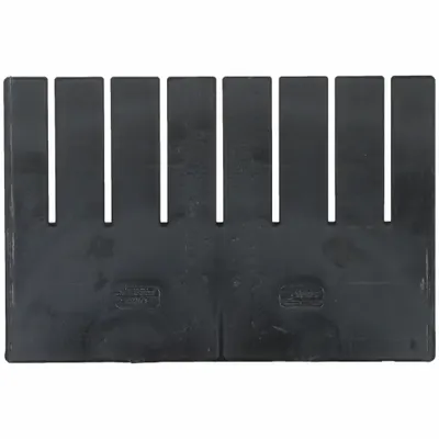 LEWISBINS DV1070 XL ESD Divider Box Divider, 9 5/8 in x 6 3/8 in, Black Plastic - ESD Divider Box Dividers