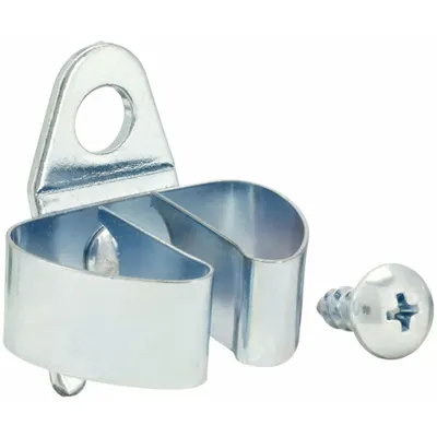 TRITON PRODUCTS Standard Spring Clip for 1 in Pegboard Hole Spacing, 10 PK - Spring Clips for Round-Hole Pegboard