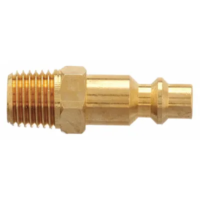 SPEEDAIRE Industrial Interchange Steel Quick-Connect Air Coupling Plug - Industrial Interchange Steel Quick-Connect Air Coupling Plugs