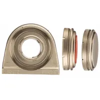NTN Pillow Block Bearing: 1 in Bore Dia, Stainless Steel, Open End Cap and Closed End Cap (MPN SUCPA205-16CCFG1)