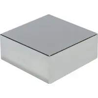 MAG-MATE Rare Earth Magnet: Neodymium, 0.5 in Thick, 1 in Overall Wd, 1 in Overall Lg, Block Magnet (MPN NE50100100NP35)