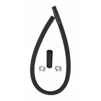 Replacement fill hose for connecting Whirlpool washing machines and dryers to a water supply. Designed to meet OEM specifications for water flow during appliance operation