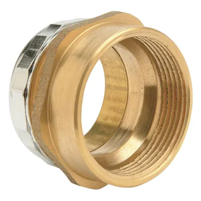 ZURN Z8939CZ-PC Waste Connector, Cast Brass, Chrome-Plated, 1-1/2 in IPS - Couplings & Waste Connectors for Drains