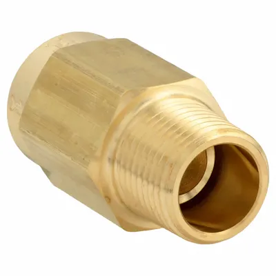 OEM Piston Spring Check Valve: Piston - Brass Inline Piston Check Valves