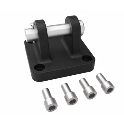 ARO Attachable Mounting Kit: Attachable Mounting Kit, Clevis, Fits 3 1/4 in Bore Dia - Clevis Mounting Hardware