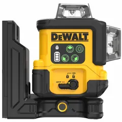 This pendulum self-leveling laser projects three green planes for layout and alignment tasks. Range is 100 to 200 ft without a detector. Includes USB to USB cable. Suitable for transferring points, squaring corners, and leveling during construction and interior finishing.