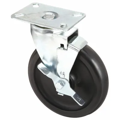 OEM Plate Caster: Swivel - General-Purpose NSF-Listed Sanitary Plate Casters
